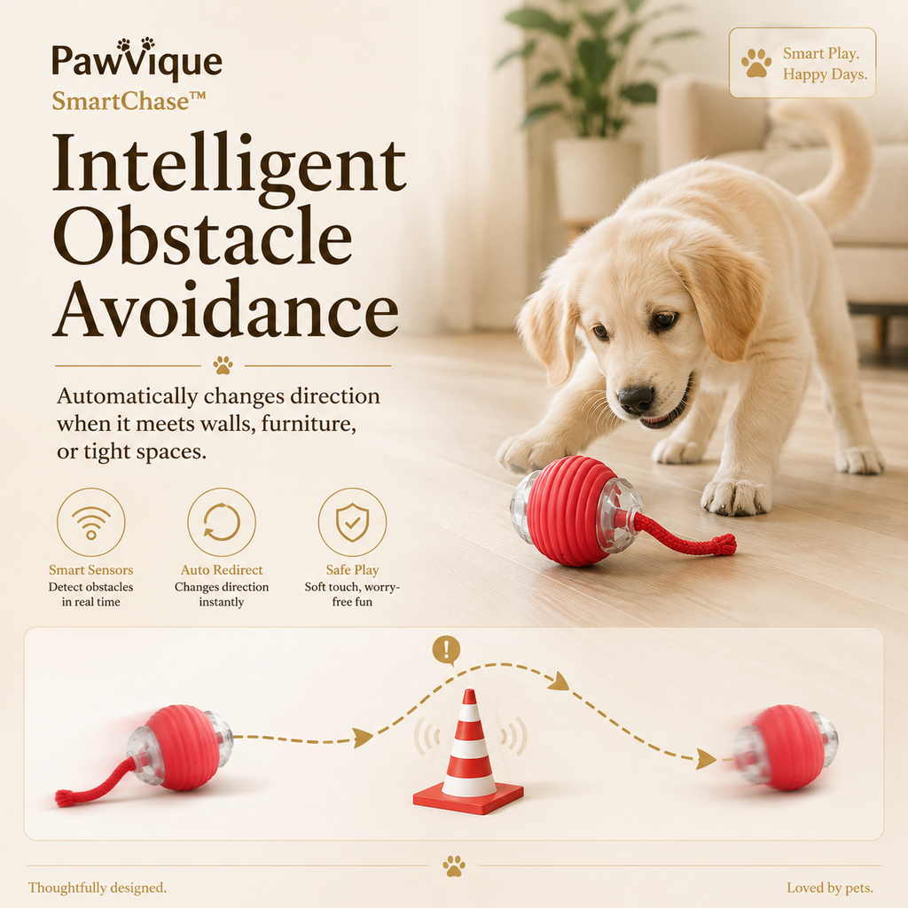 PawVique SmartChase™ - Interactive Pet Toy