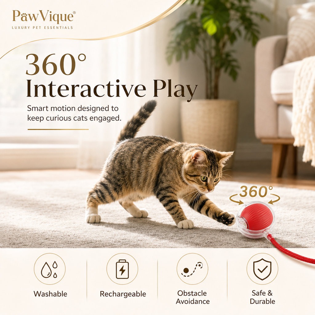 PawVique SmartChase™ - Interactive Pet Toy