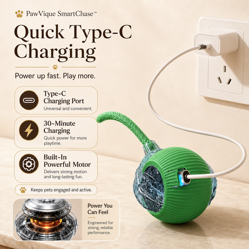 PawVique SmartChase™ - Interactive Pet Toy