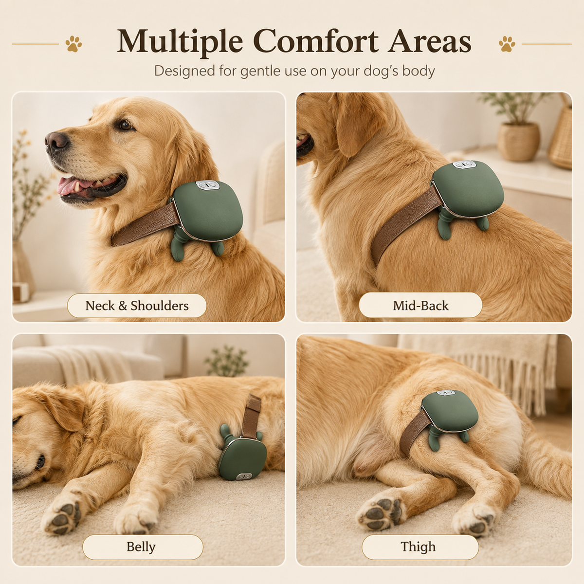 PawVique CalmTouch™ Pet Massager