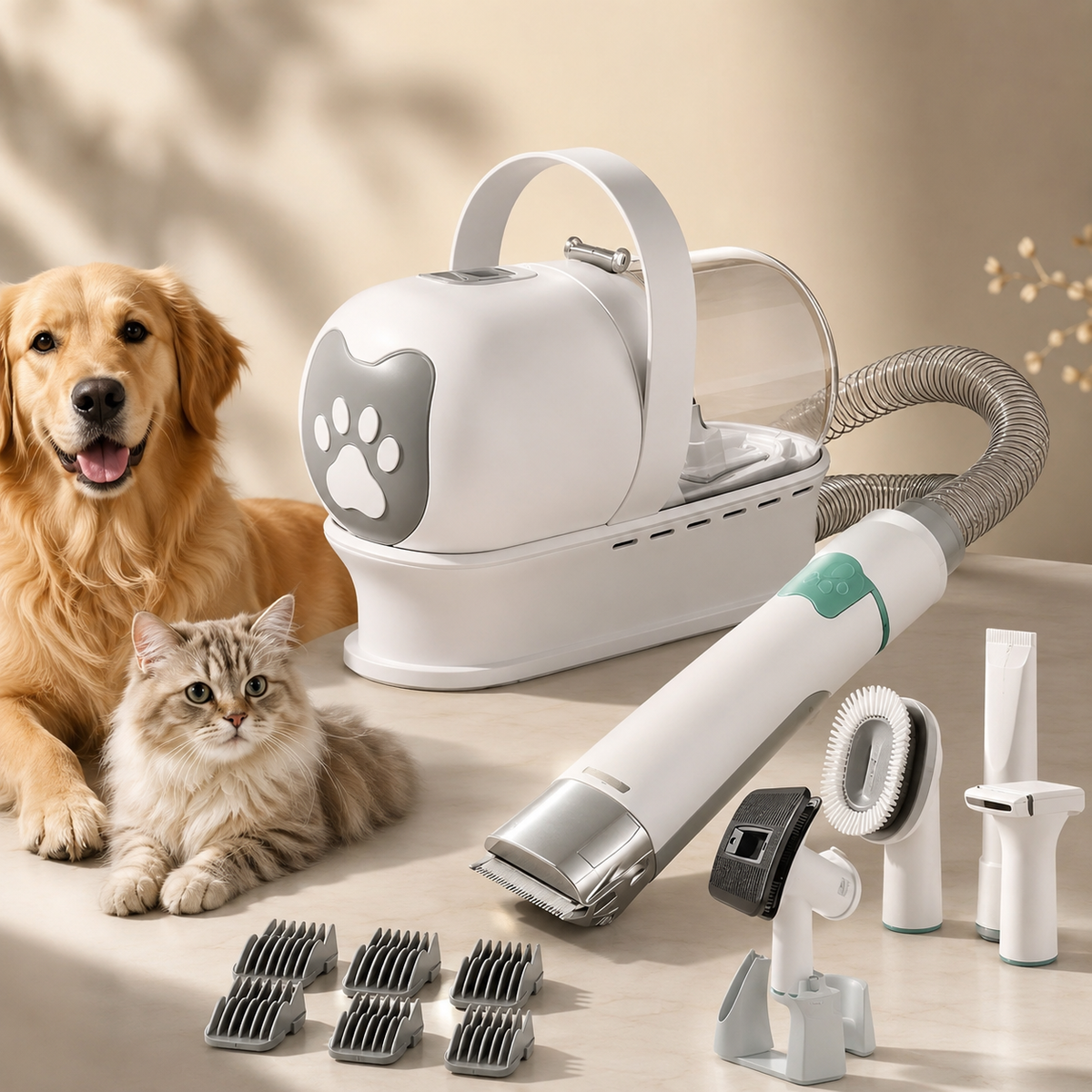 PawVique GroomPro™ 7-in-1 Pet Grooming System